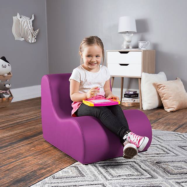 Kids Nariko Purple Small Chair - Thumbnail - Image 3
