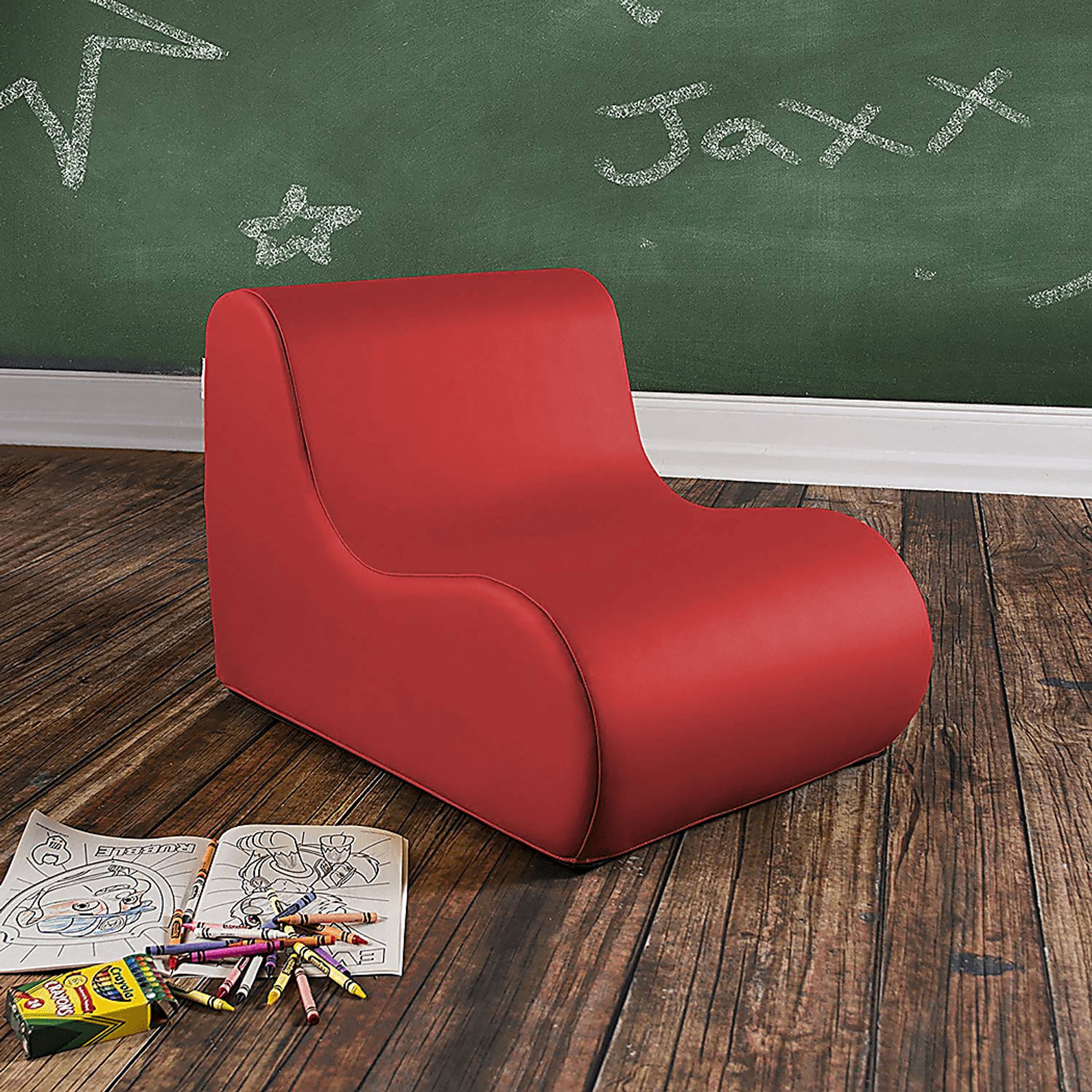 Kids Nariko Red Small Chair - Image 4