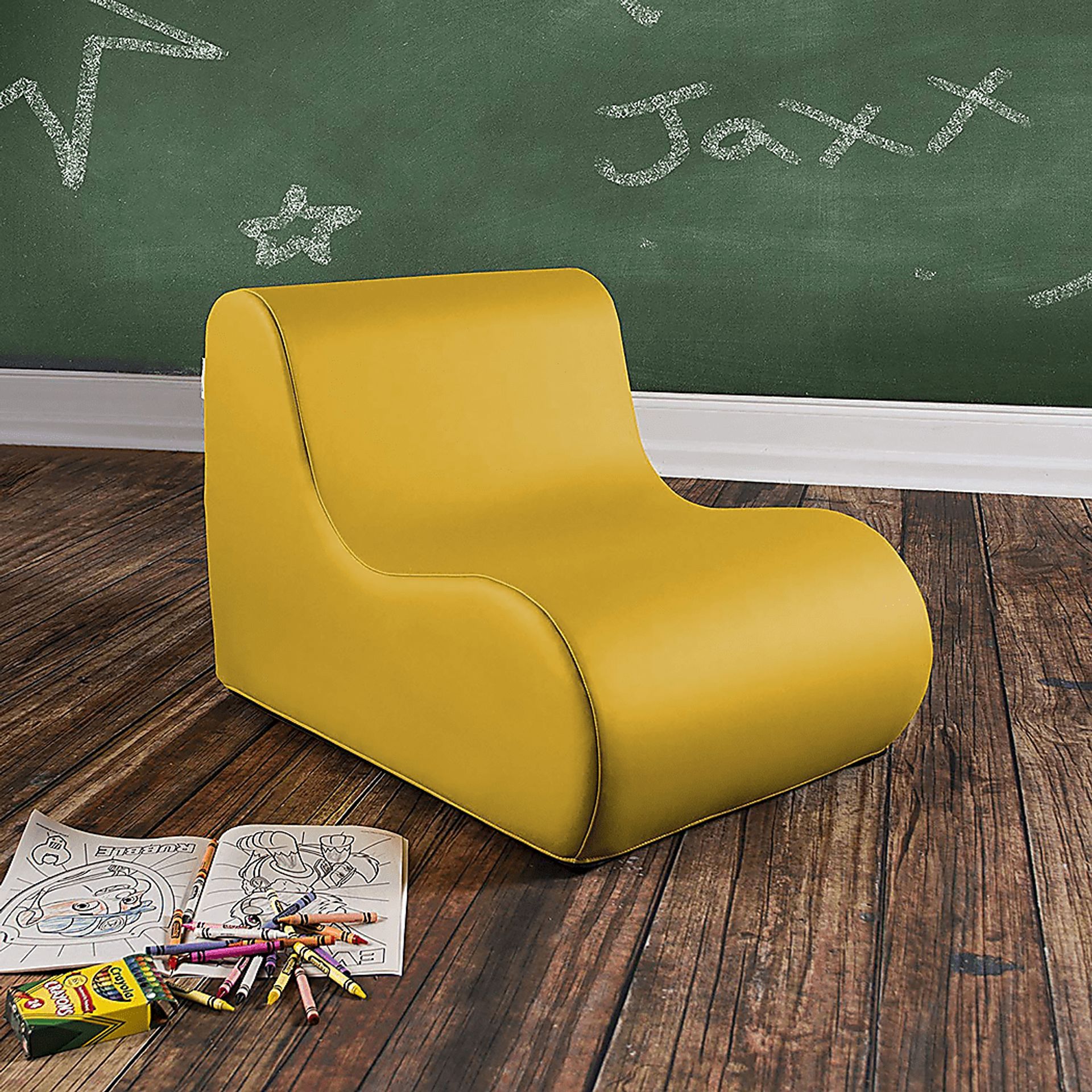 Kids Nariko Yellow Small Chair - Image 4