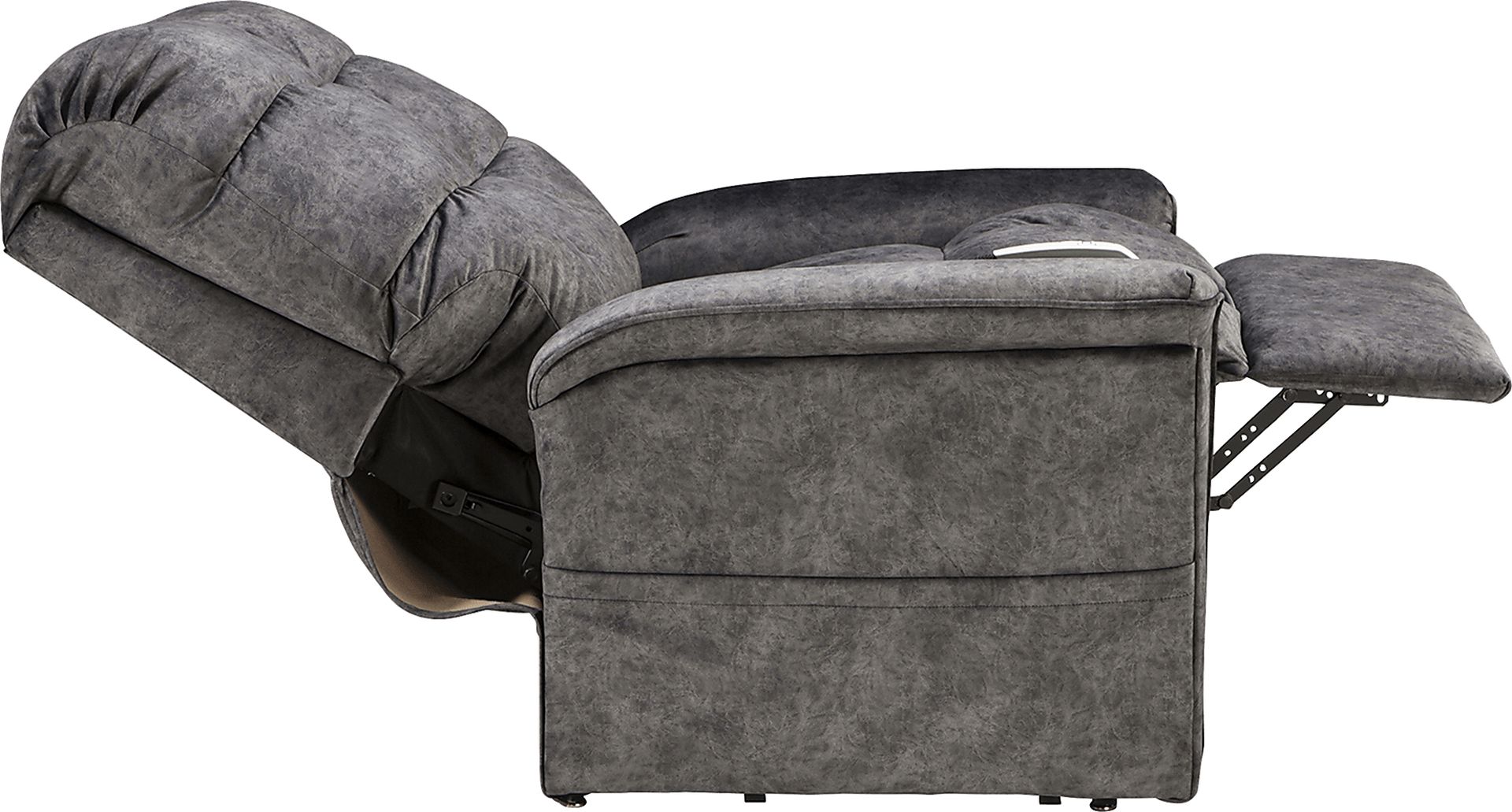 Narin Gray Lift Chair Dual Power Recliner - Image 5