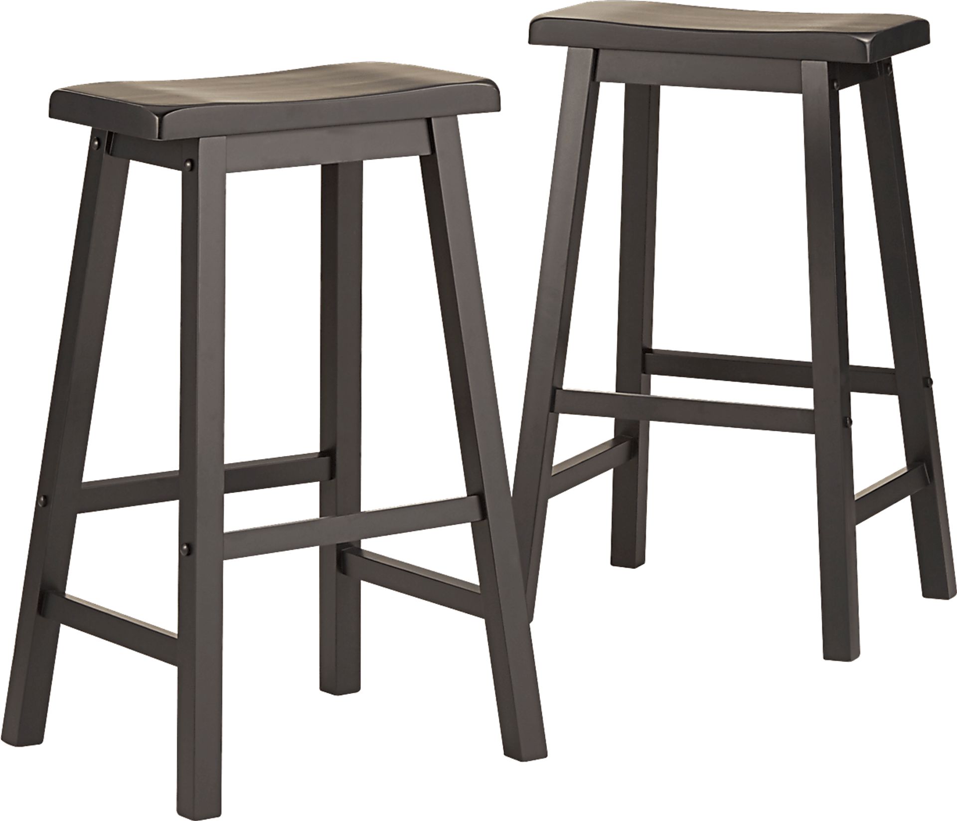 Nario Charcoal Barstools (Set of 2) - Image 1