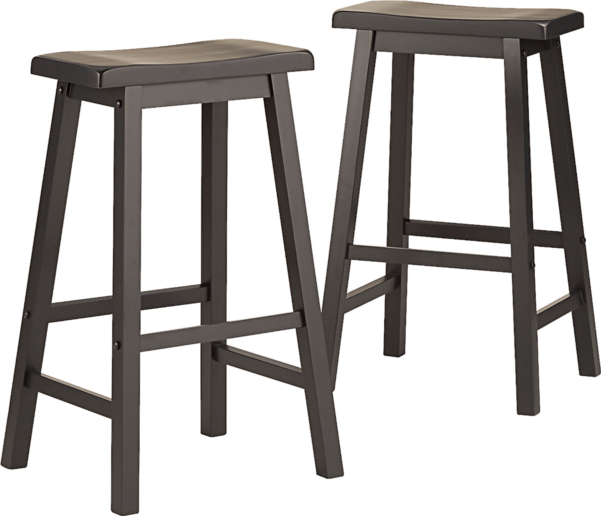 Nario Charcoal Barstools (Set of 2) - Image 1