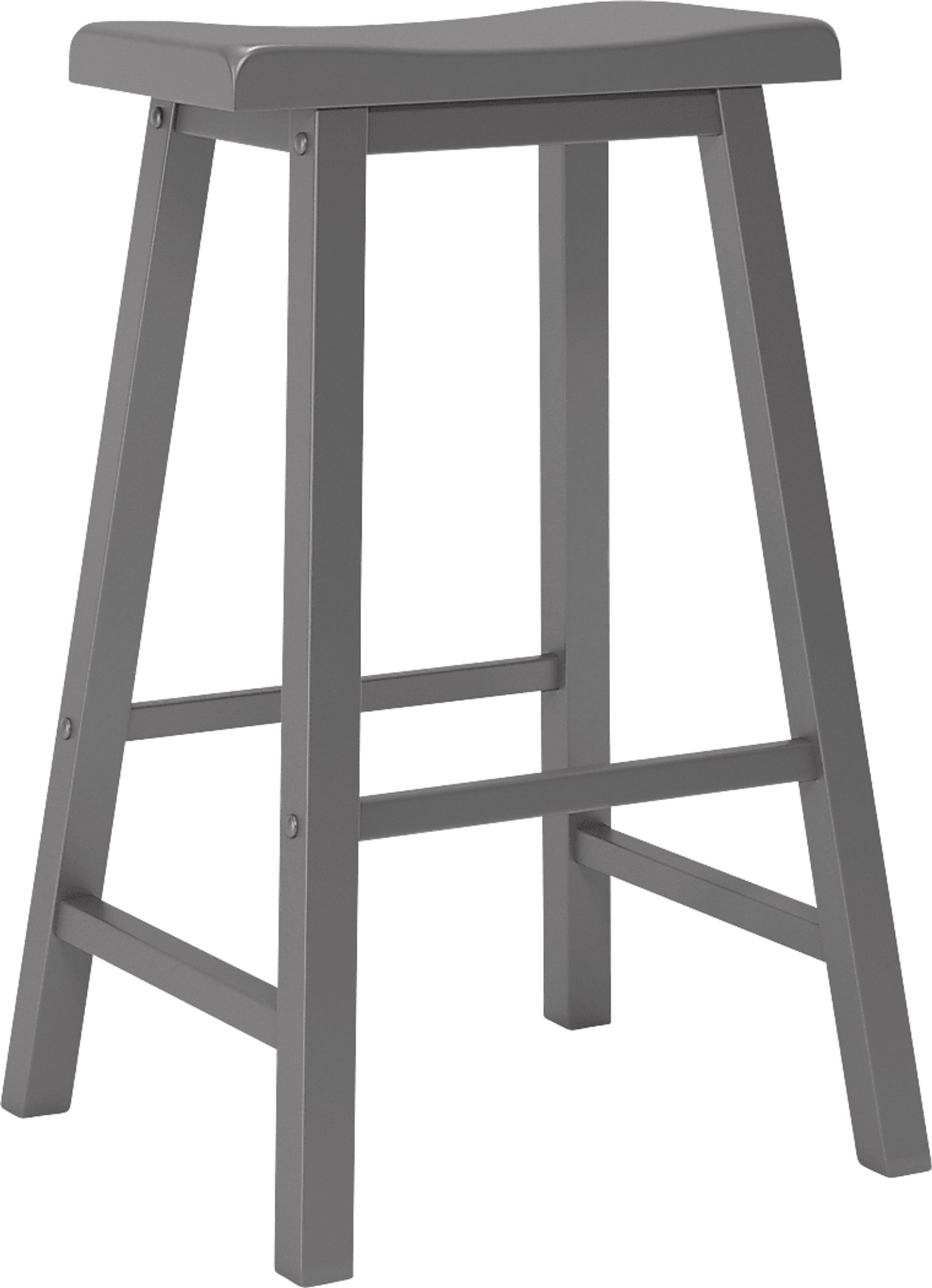 Nario Gray Barstools (Set of 2) - Image 2
