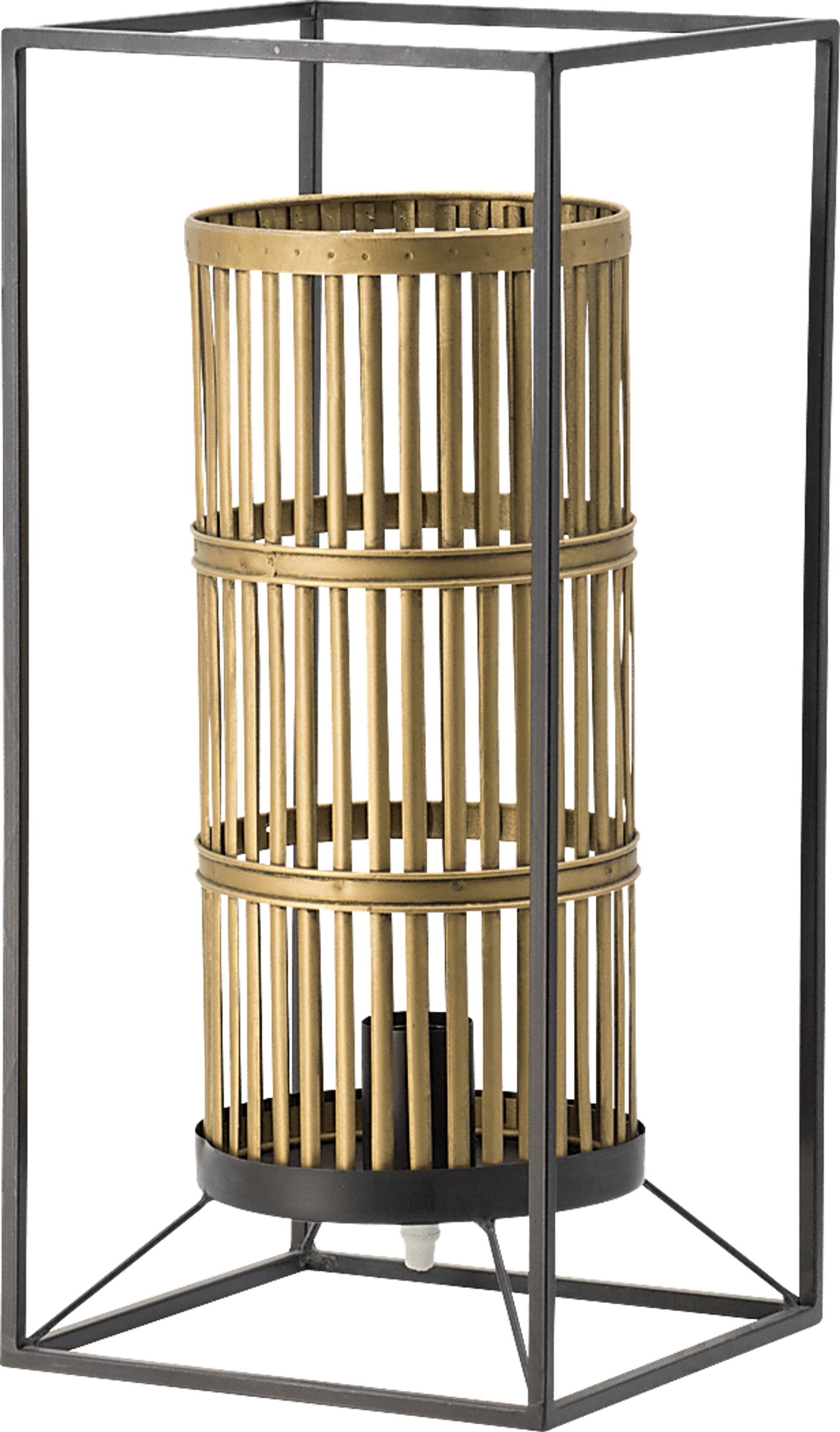 Narrow Leaf Gold Lamp - Image 1