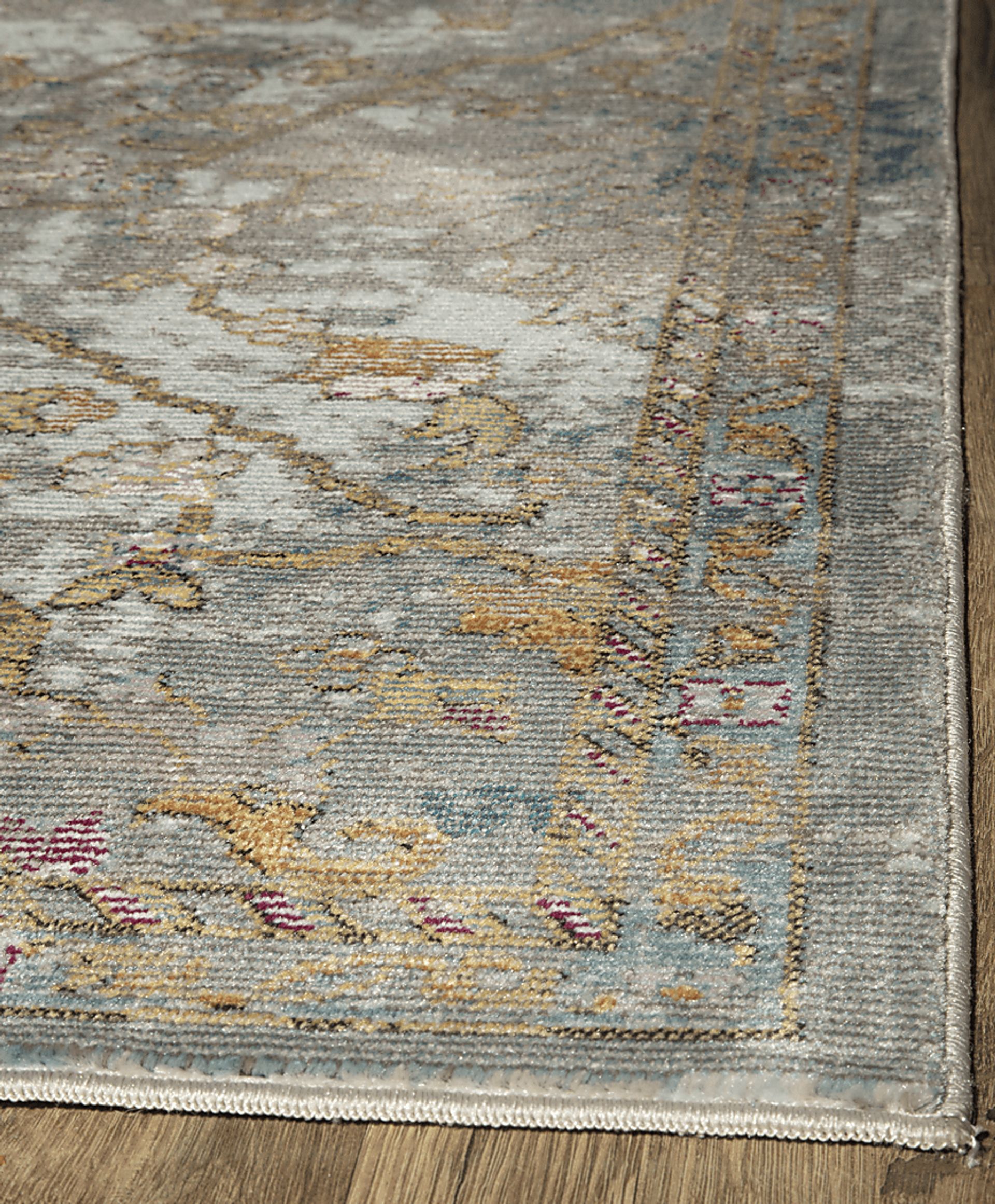 Narveera Gray 5' x 7' Rug - Image 2