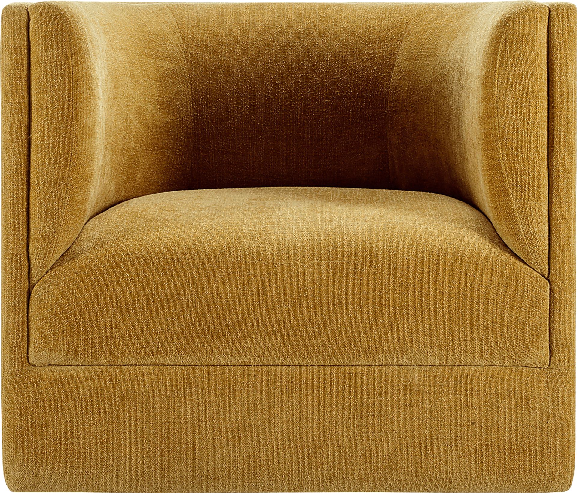 Nasala Mustard Swivel Accent Chair - Image 2