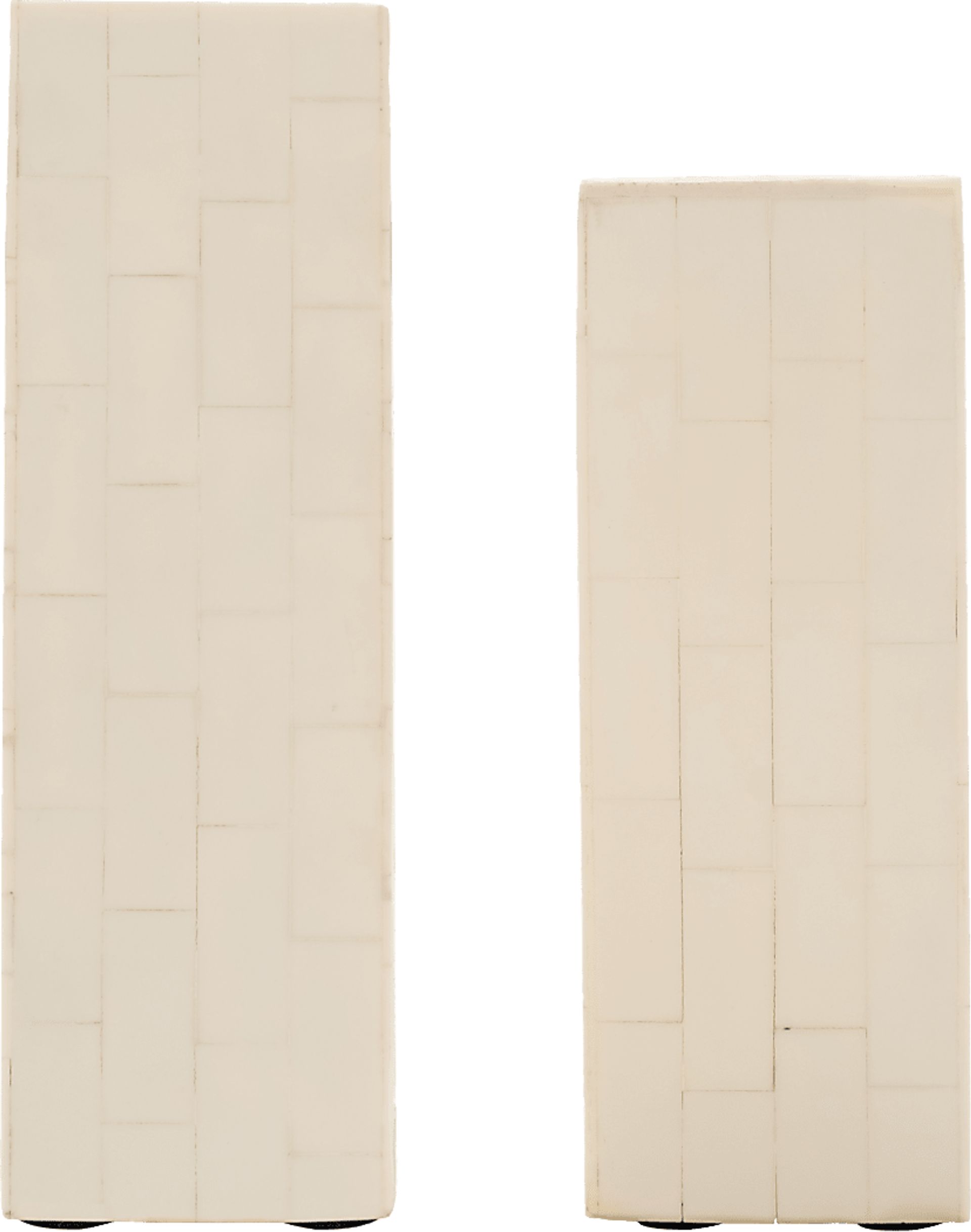 Nashaotah Beige Bookend, Set of 2 - Image 4