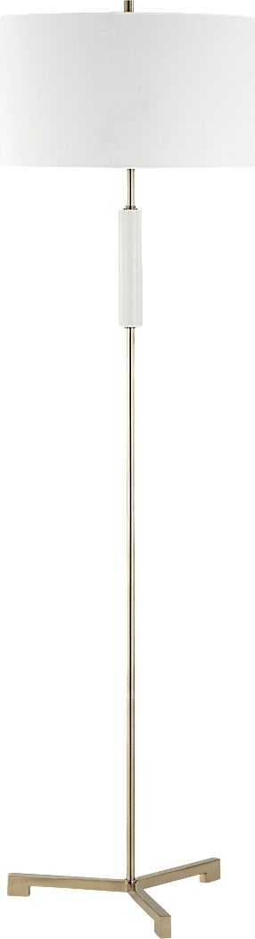 Nashua Cay Brass Floor Lamp
