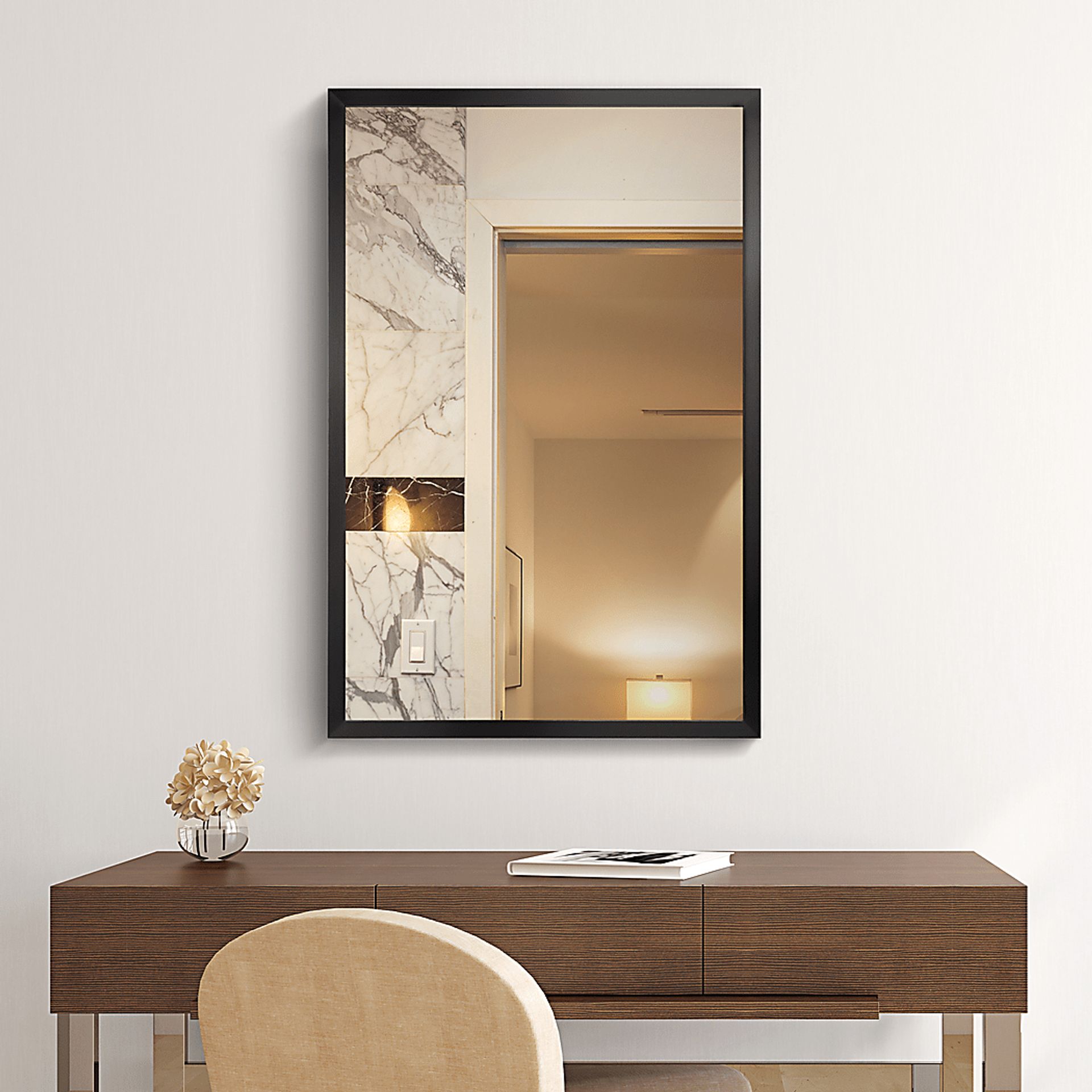 Nasir Black Large Mirror - Image 9