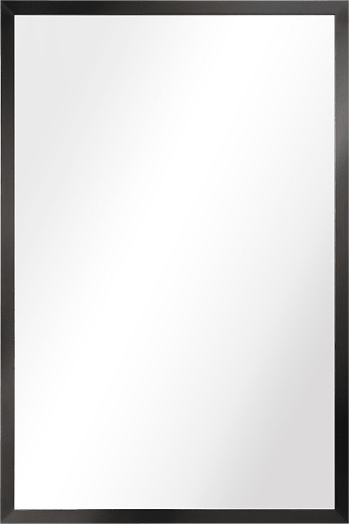 Nasir Black Large Mirror