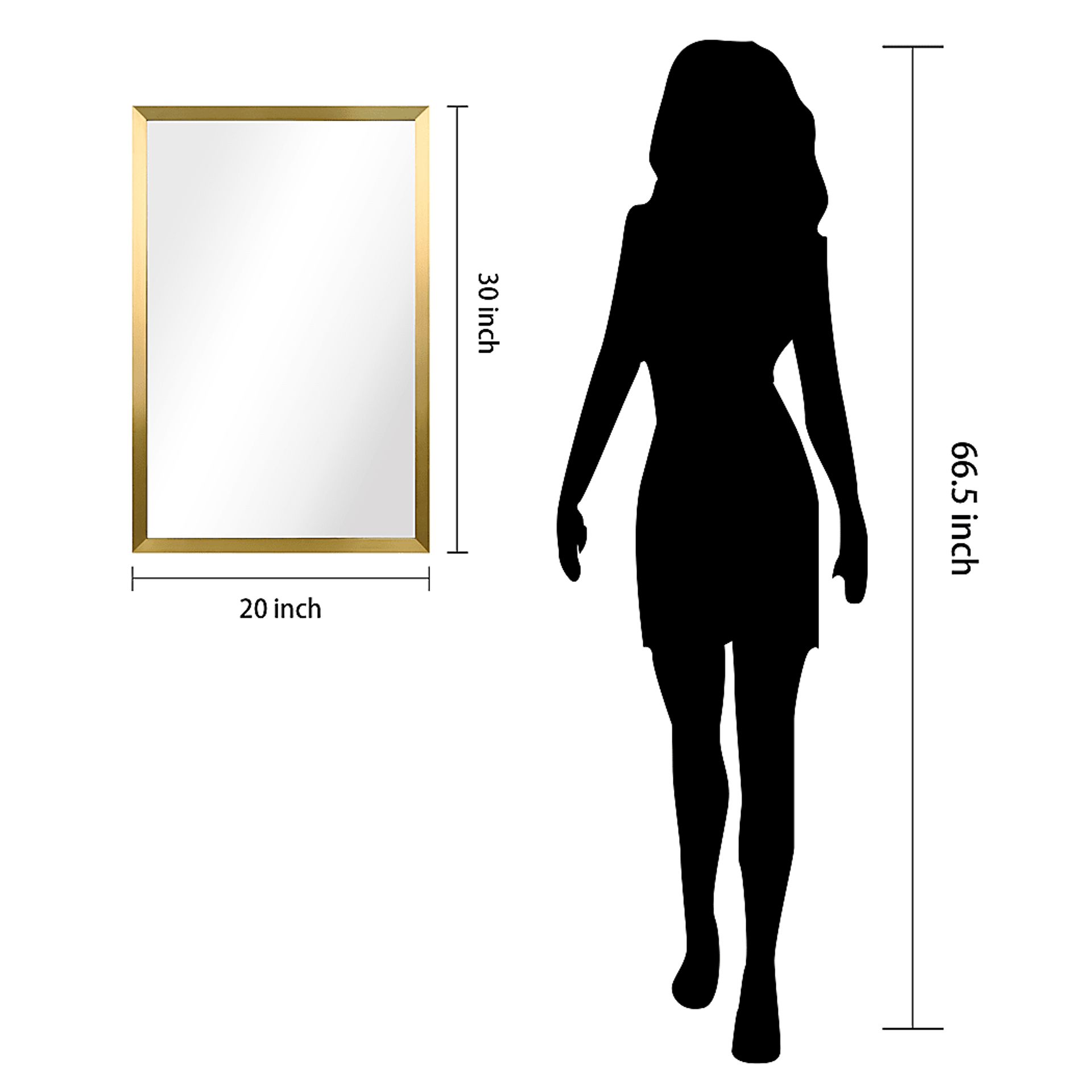 Nasir Gold Small Mirror - Image 8