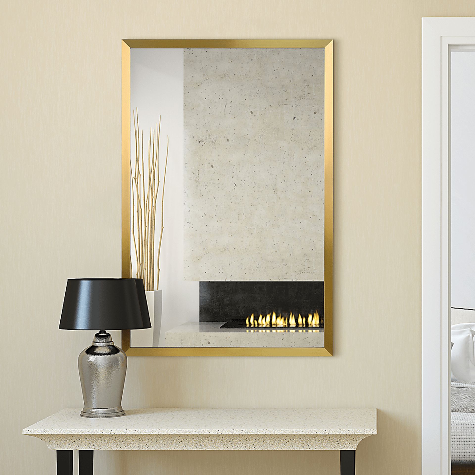Nasir Gold Large Mirror - Image 9