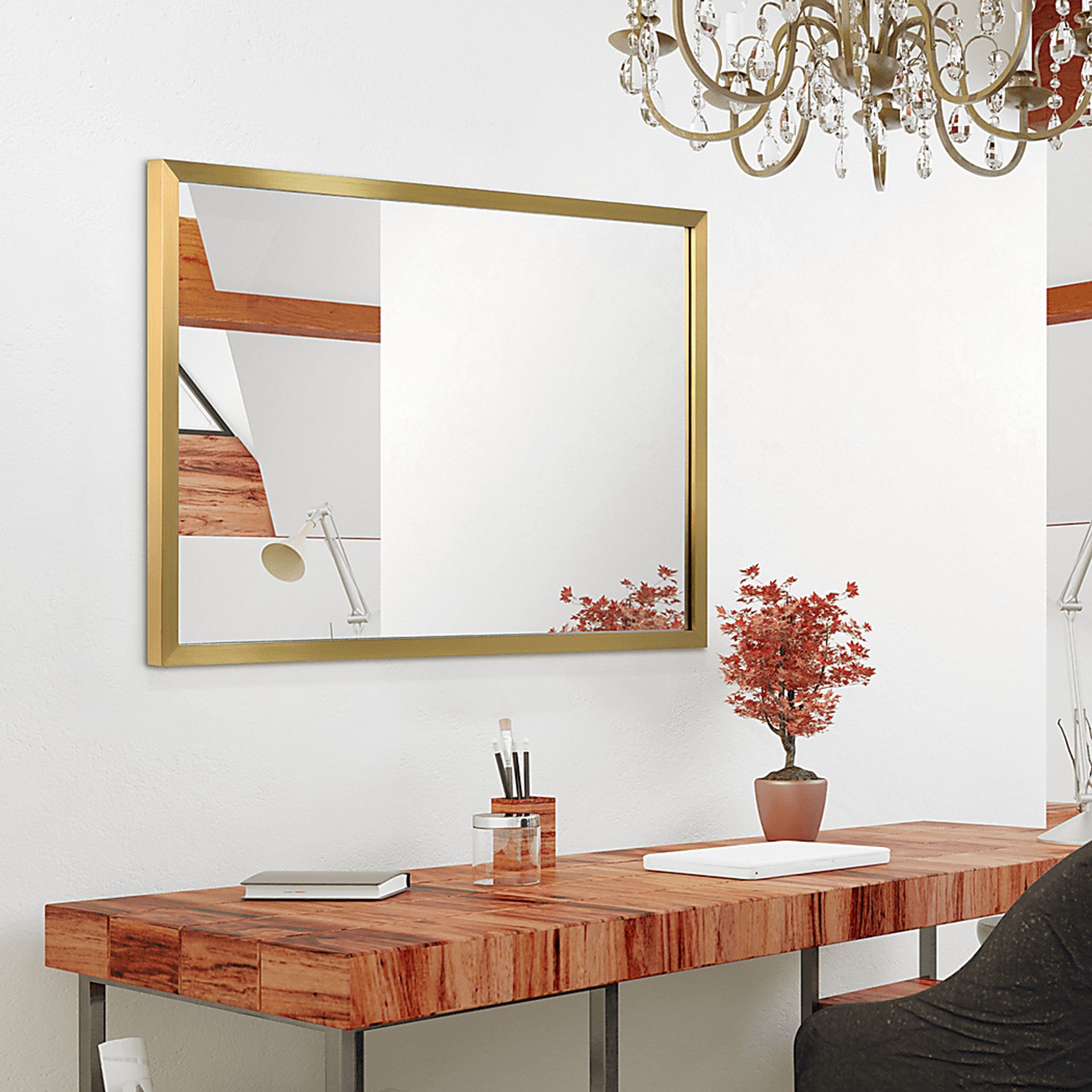 Nasir Gold Large Mirror - Image 10
