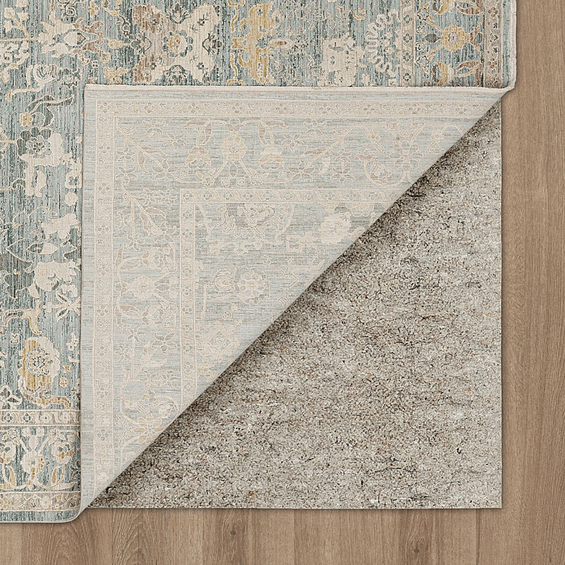 Nasker Blue 5'3 x 7'10 Rug - Image 3