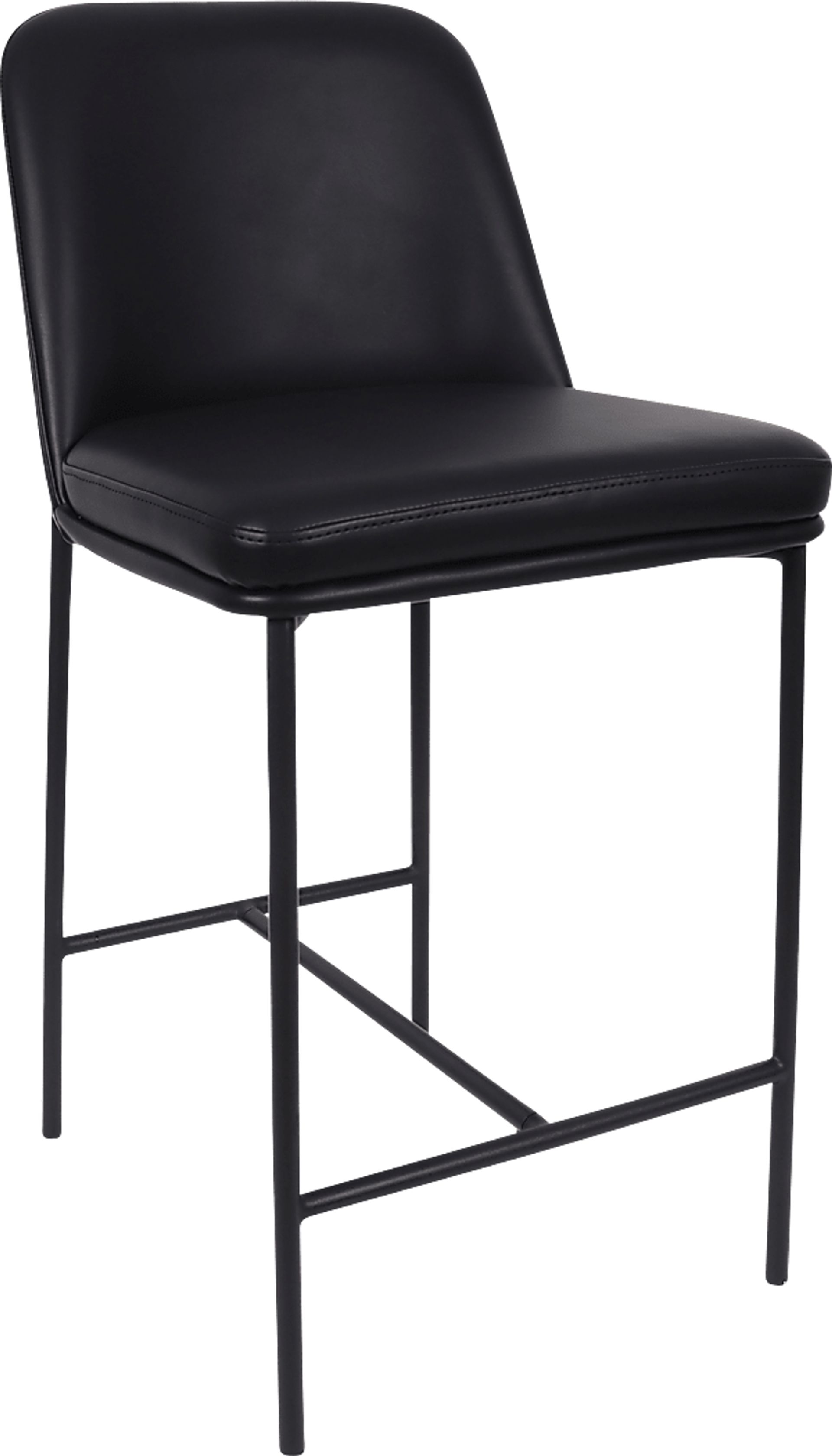 Nasli Black Counter Stool, Set of 2 - Image 5