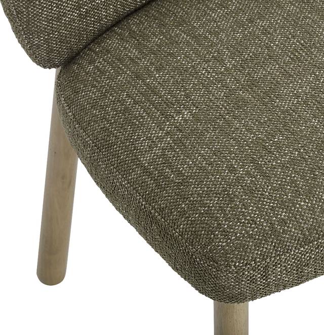 Nassan I Olive Green Dining Chair - Thumbnail - Image 3