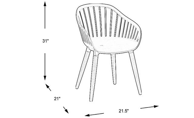 Dimension Image. Please refer to the Dimension Tab on this page for dimension details.