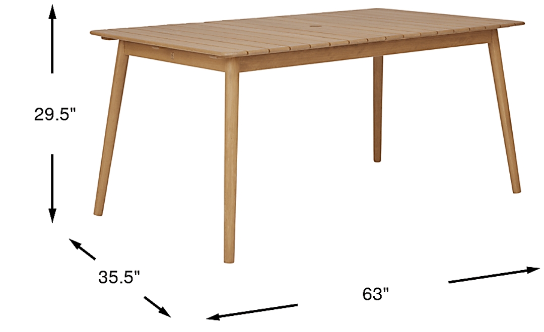 Nassau Rectangle Outdoor Dining Table