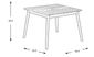 Nassau Square Outdoor Dining Table