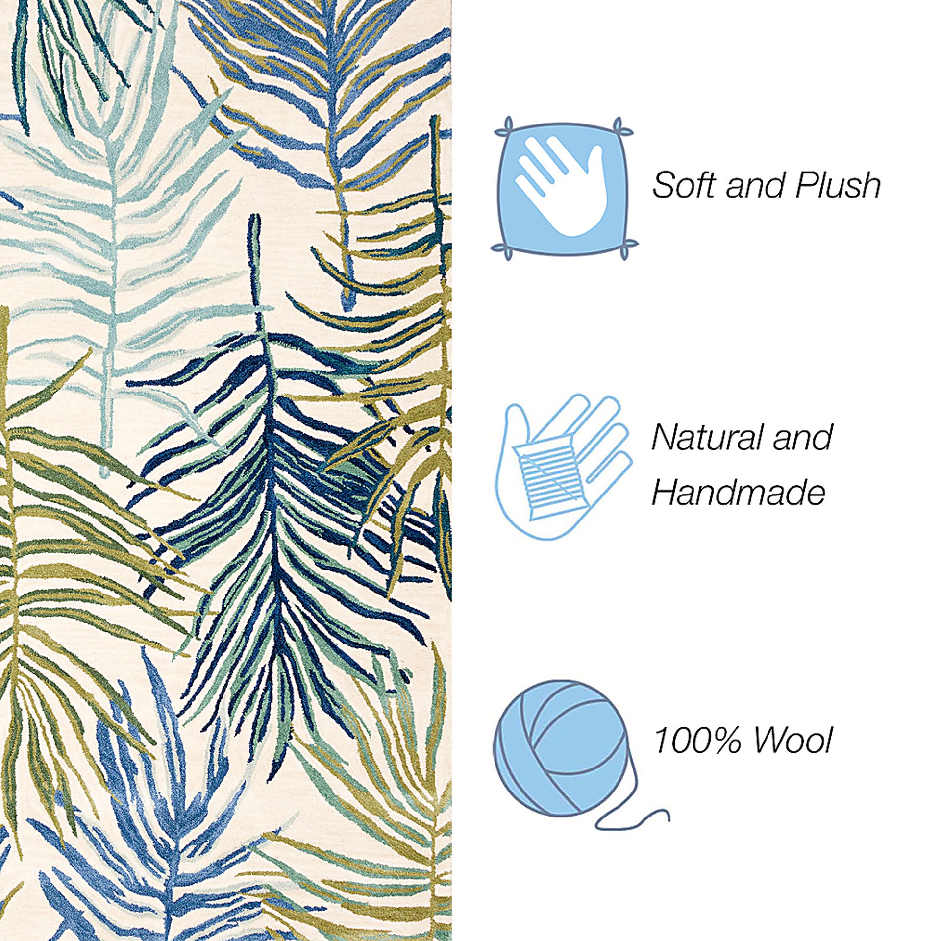 Nassella Cream 7'6 x 9'6 Rug - Image 4