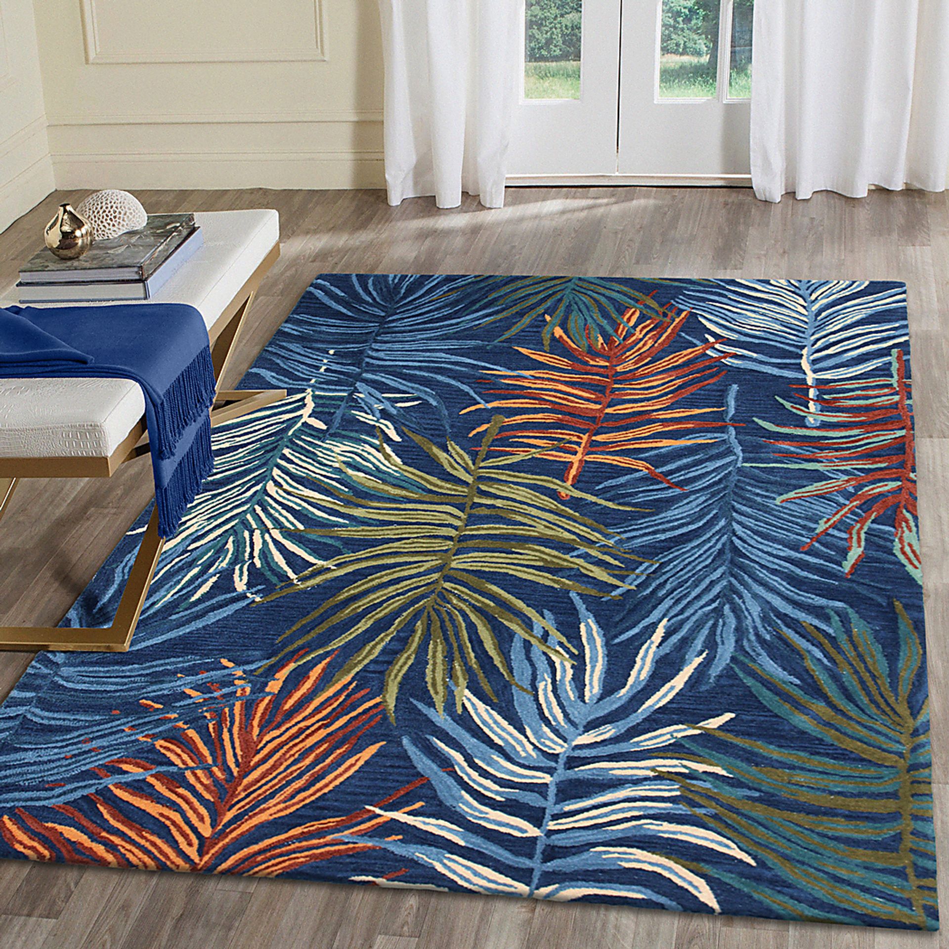 Nassella Navy 7'6 x 9'6 Rug - Image 3