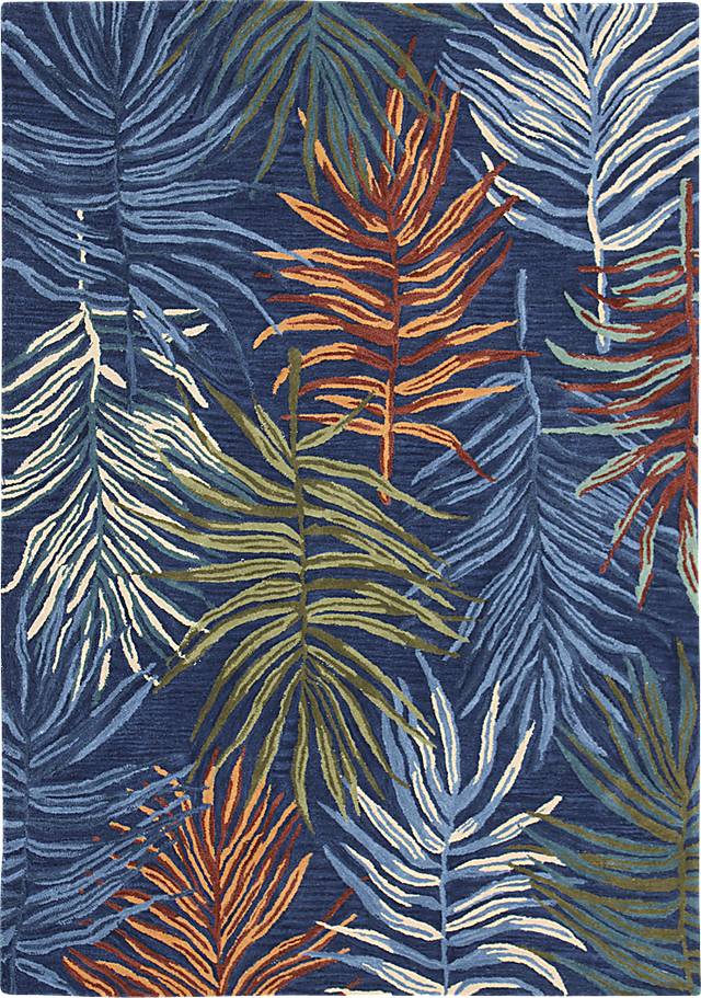 Nassella Navy 7'6 x 9'6 Rug - Thumbnail - Image 1
