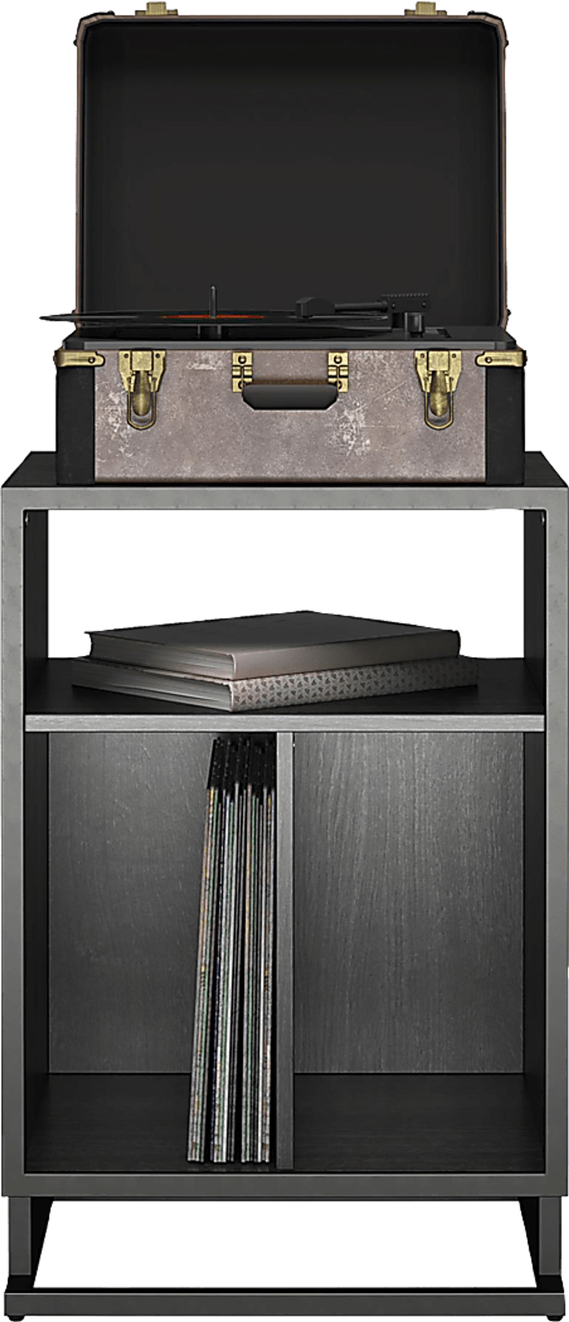 Nassi Black Storage End Table - Image 4