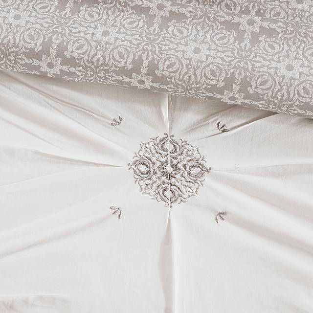 Nasworthy Ivory 6 Pc Full/Queen Comforter Set - Thumbnail - Image 16