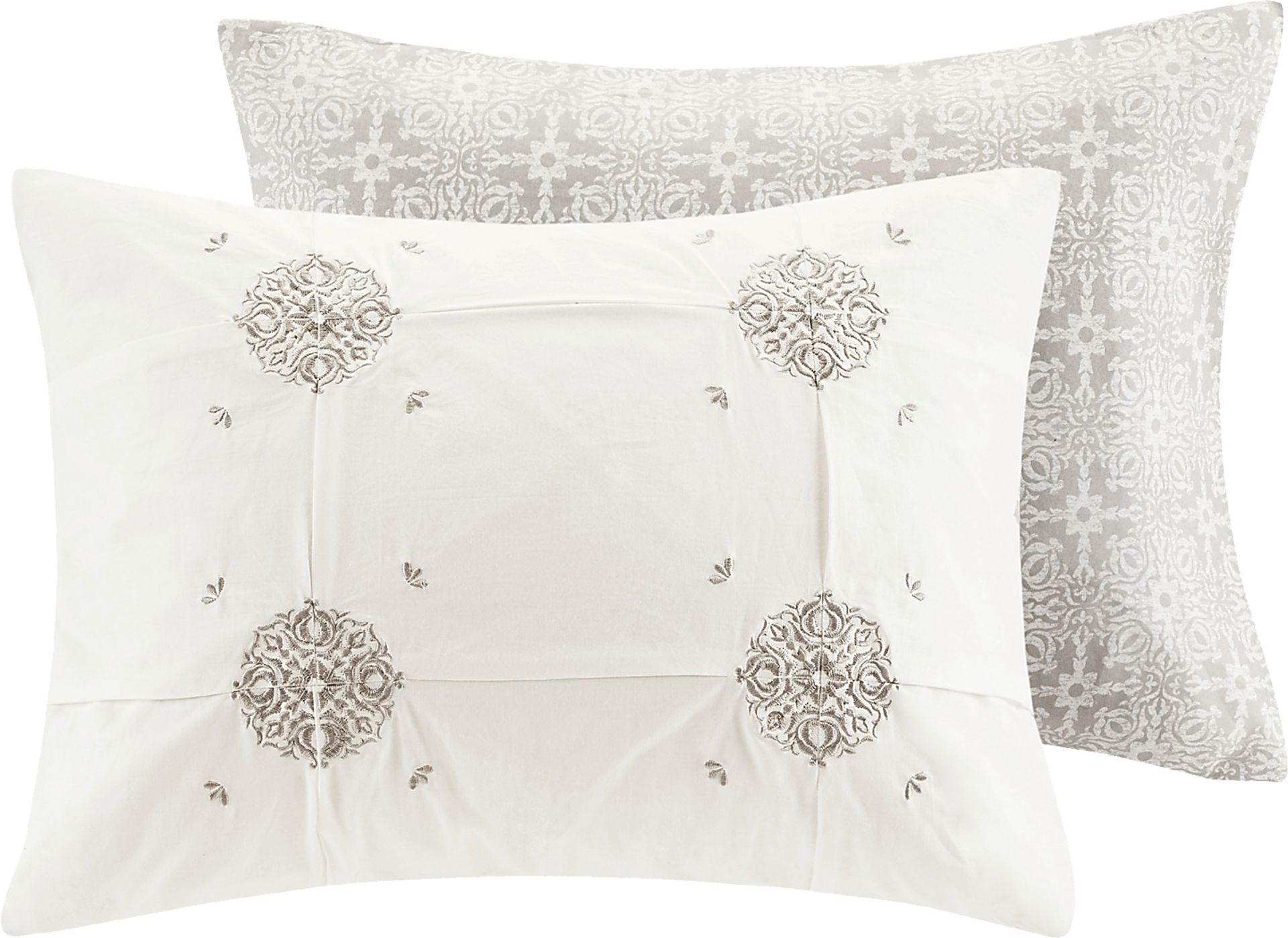 Nasworthy Ivory 6 Pc Full/Queen Comforter Set - Image 8