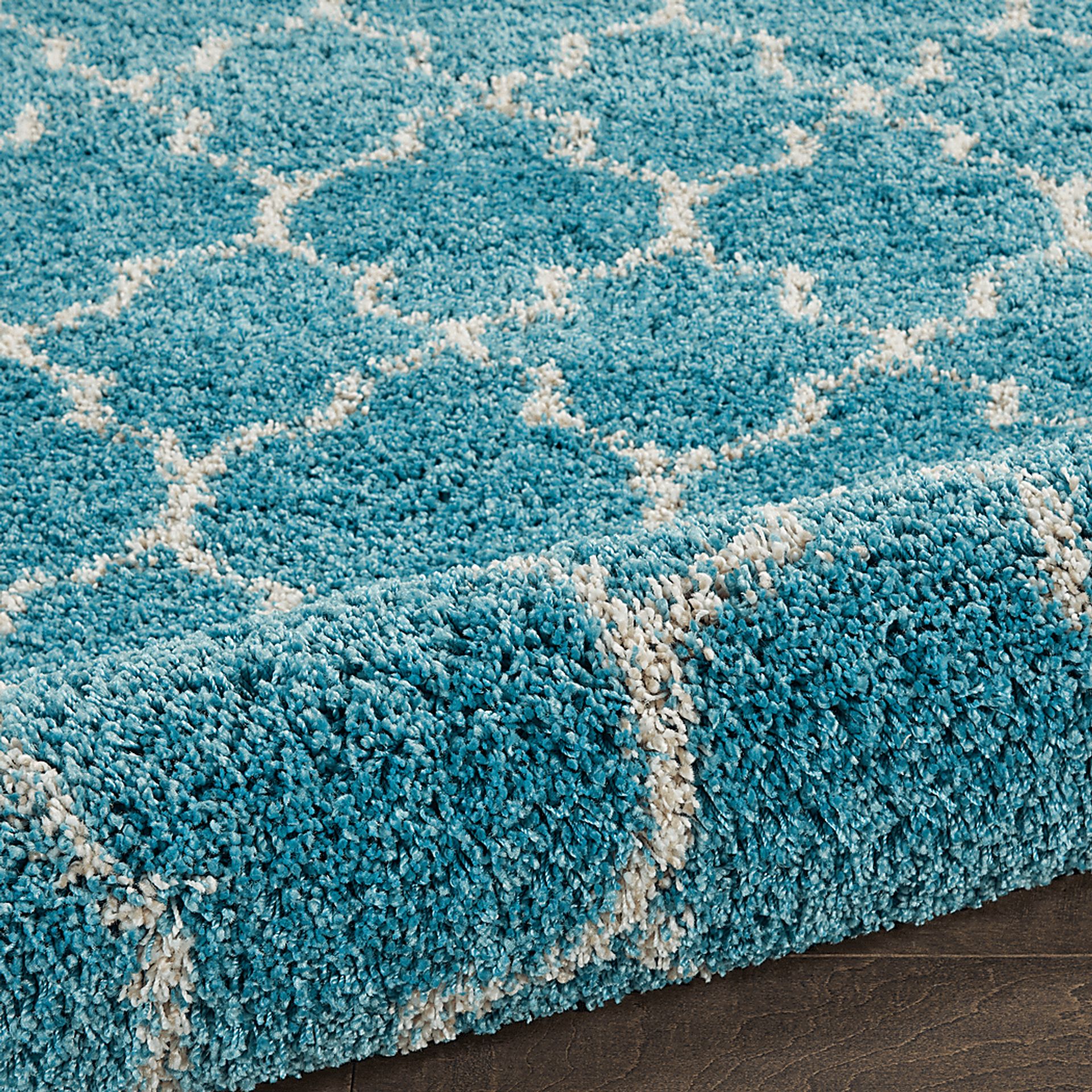 Natalia Aqua 5'3 x 7'6 Rug - Image 2