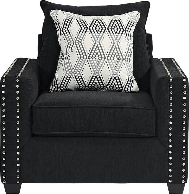 Natalia Black 8 Pc Living Room - Thumbnail - Image 7