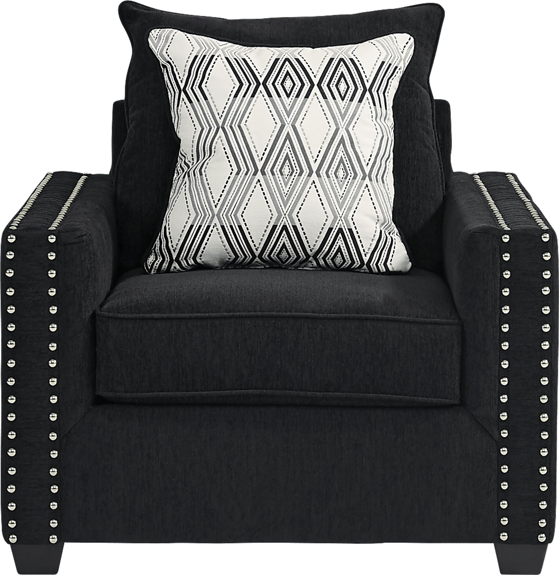 Natalia Black 8 Pc Living Room - Image 7