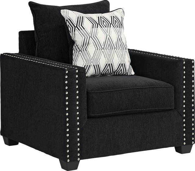 Natalia Black 8 Pc Living Room - Thumbnail - Image 6