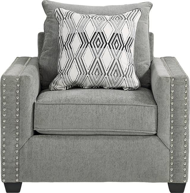 Natalia Gray Chair - Thumbnail - Image 2