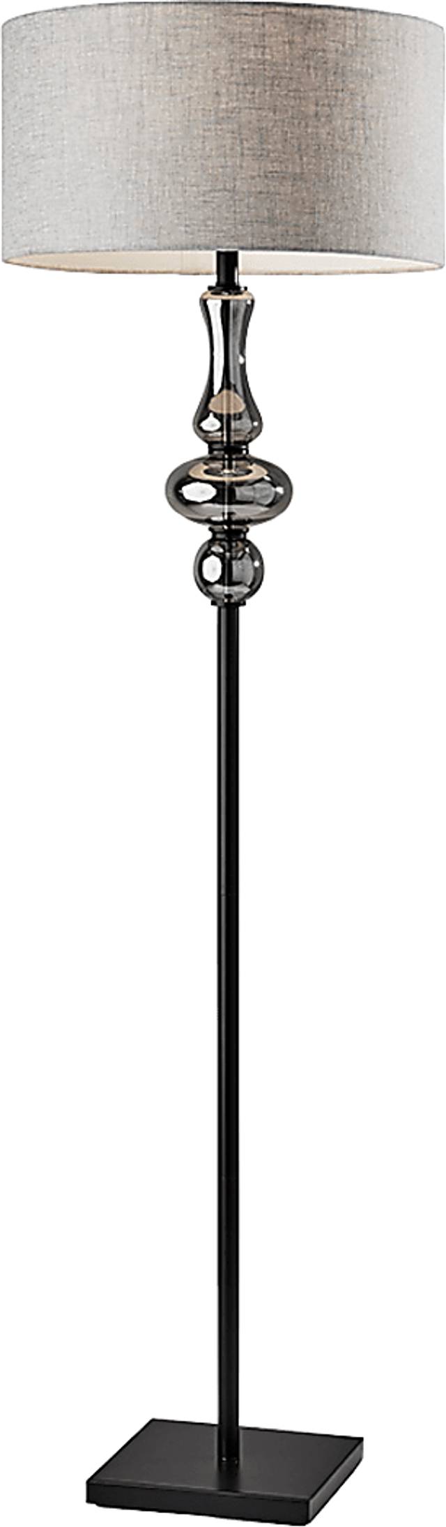 Natalie Black Floor Lamp - Thumbnail - Image 1