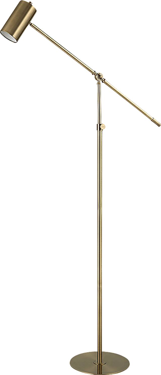 Natchez Avenue Brass Floor Lamp - Thumbnail - Image 6