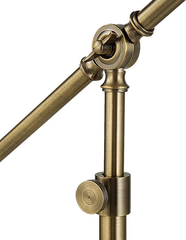 Natchez Avenue Brass Floor Lamp - Thumbnail - Image 9