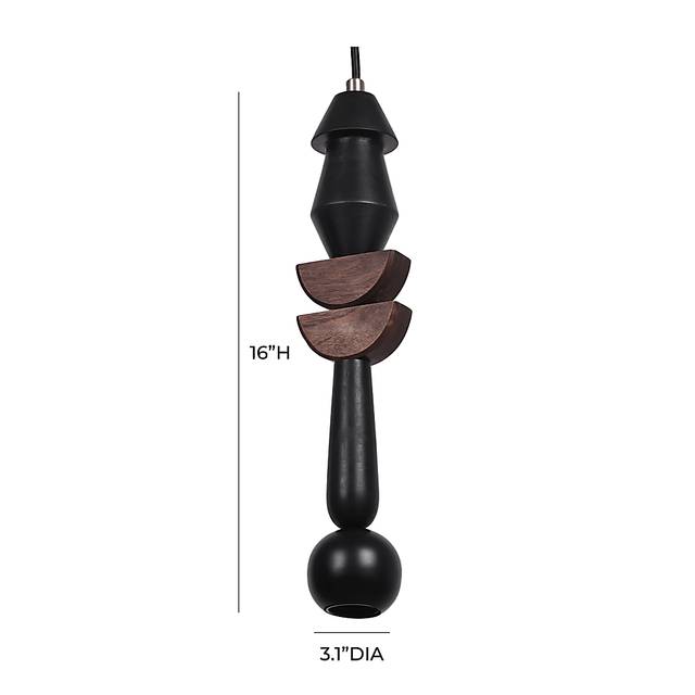 Nathans Cay Black Pendant - Thumbnail - Image 8
