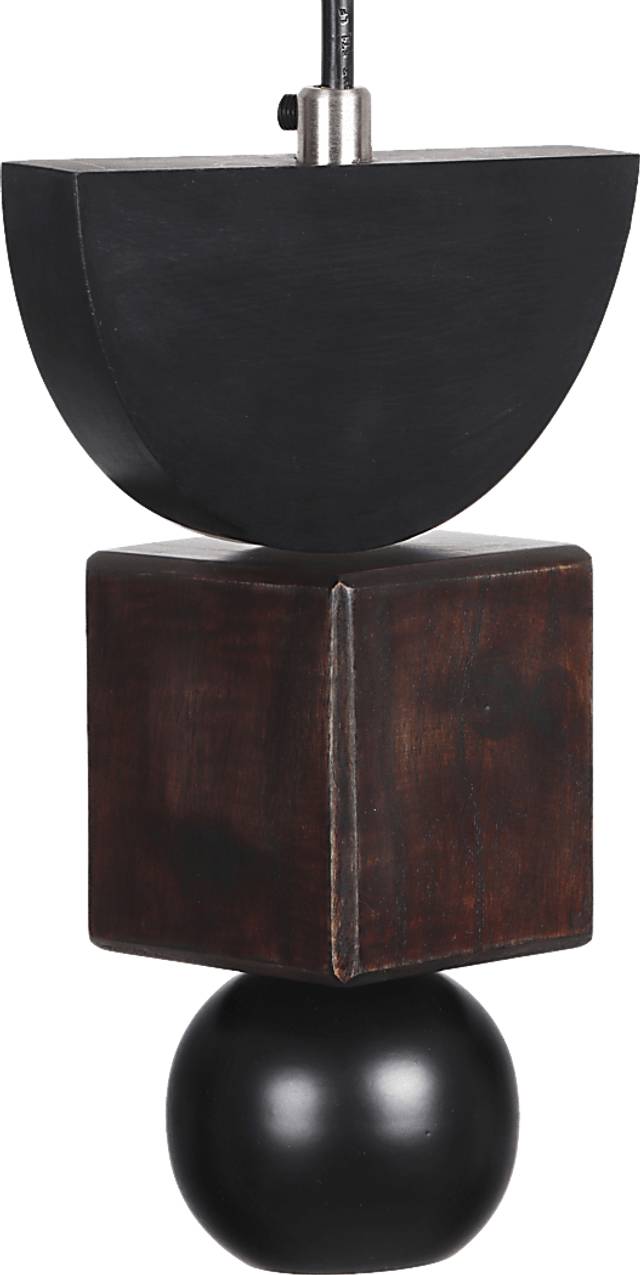 Nathans Cay Brown Pendant - Thumbnail - Image 1