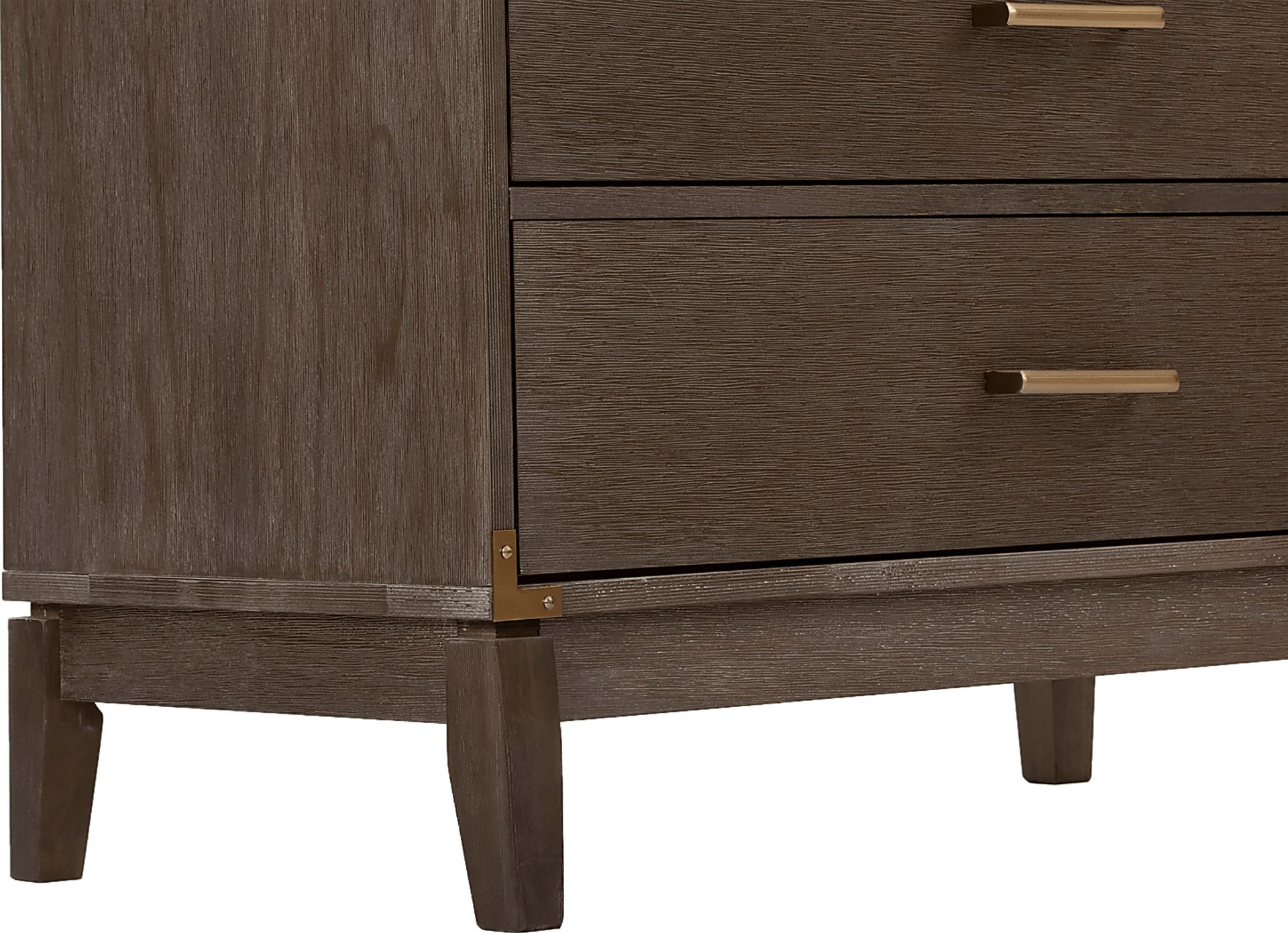 Natoma Brown 5-Drawer Chest - Image 6