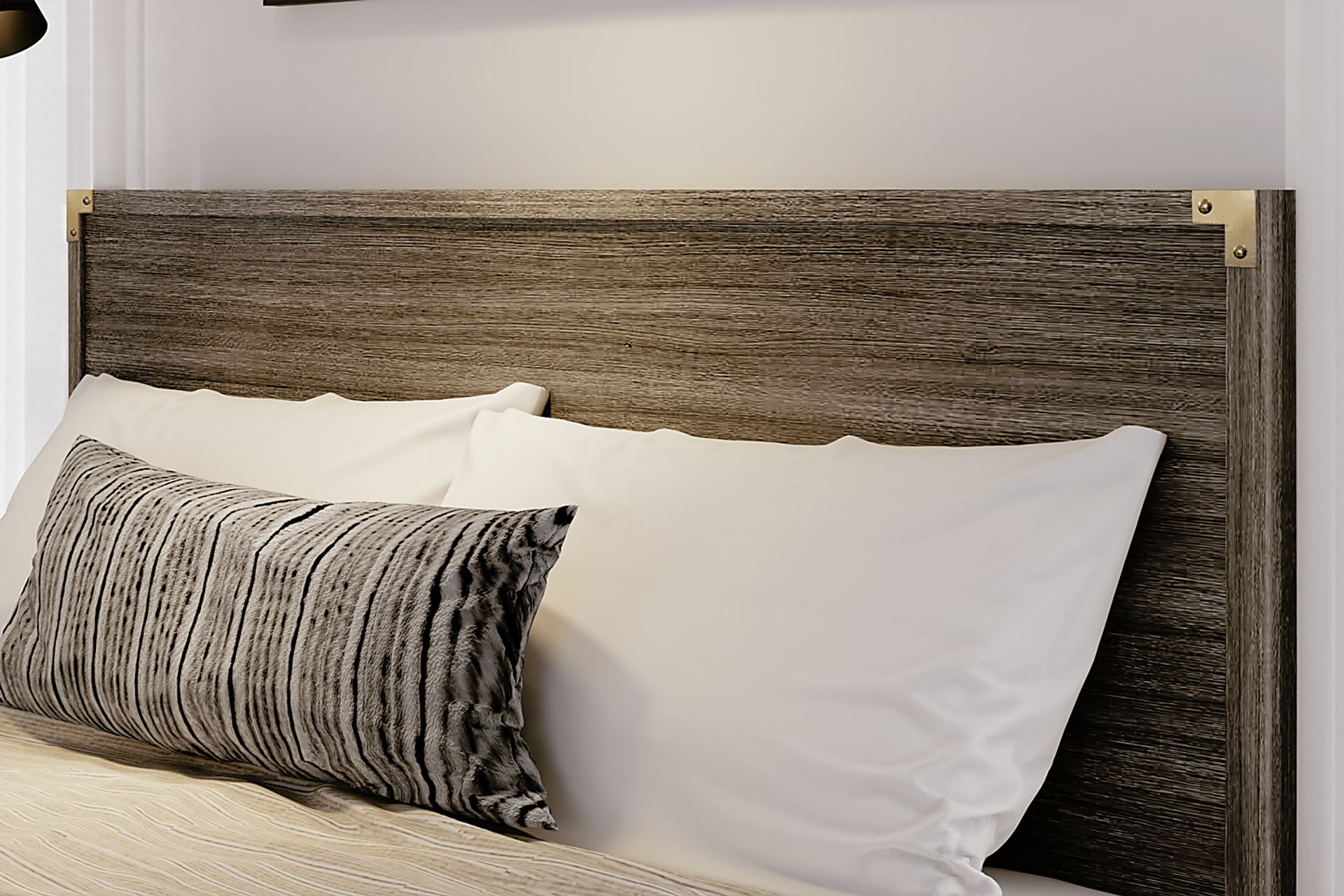 Natoma Brown King Platform Bed - Image 5