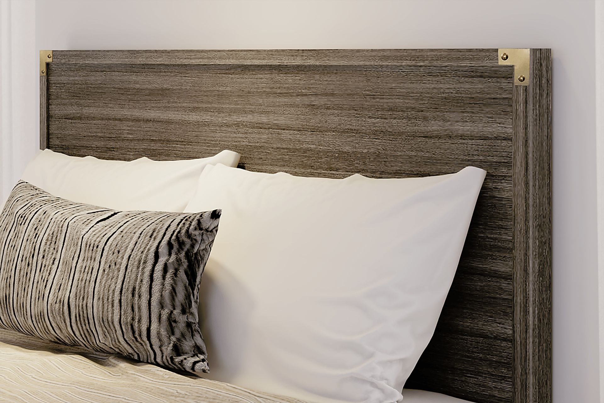 Natoma Brown Queen Platform Bed - Image 4
