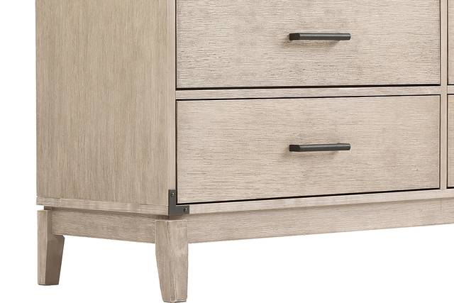 Natoma Gray 6-Drawer Dresser - Thumbnail - Image 6
