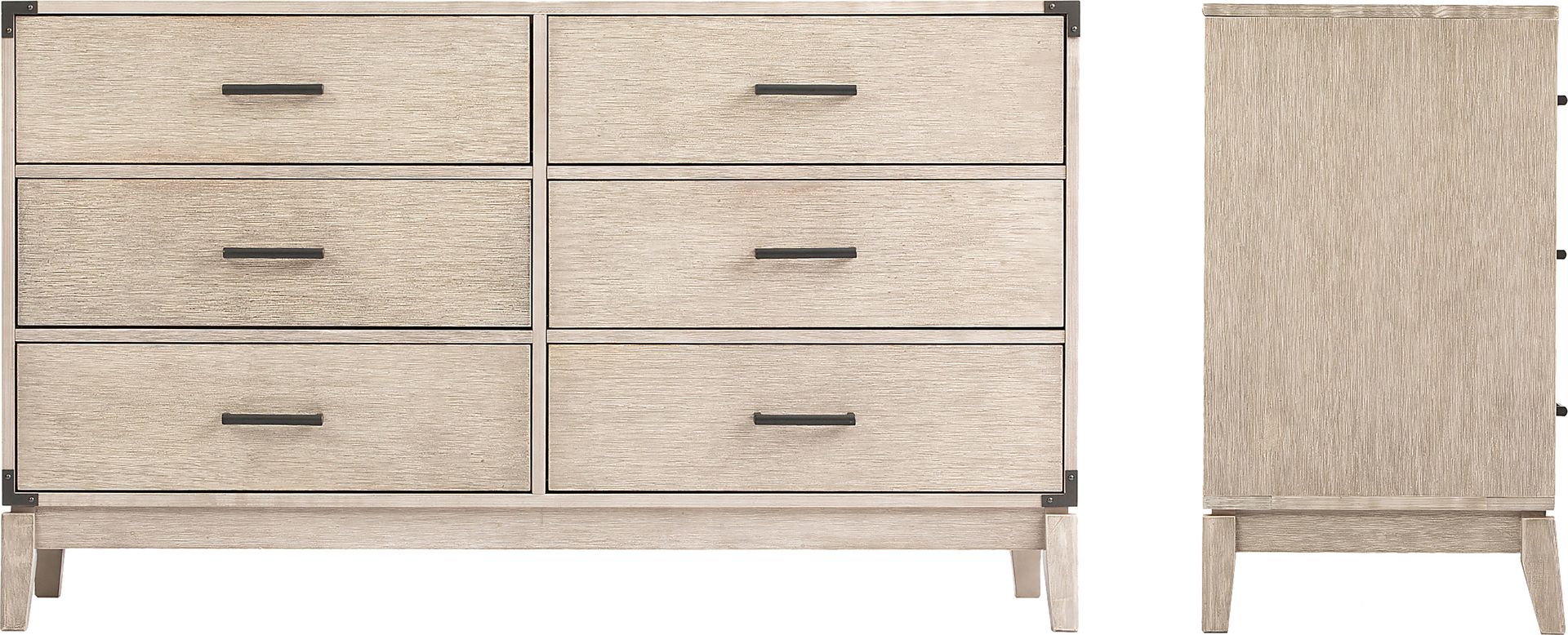 Natoma Gray 6-Drawer Dresser - Image 10