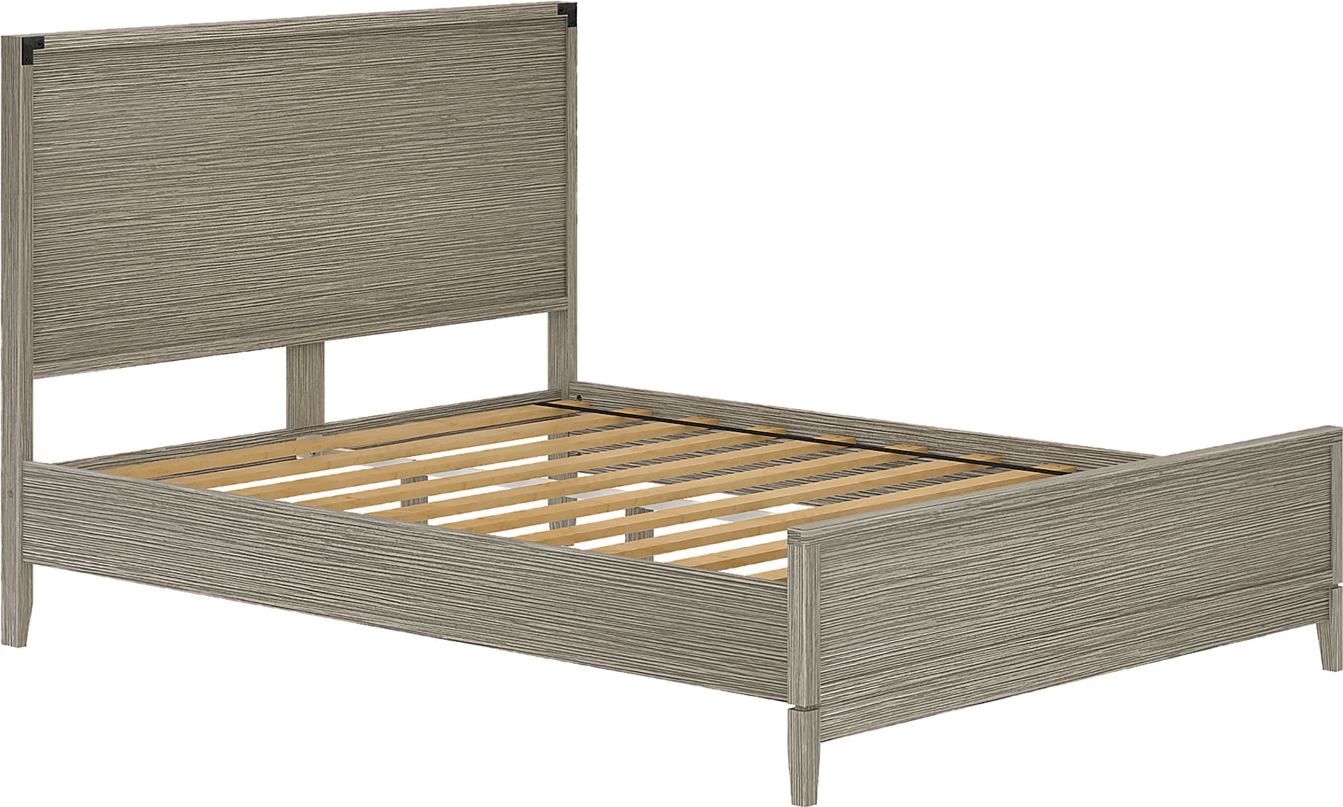 Natoma Gray Queen Platform Bed - Image 1