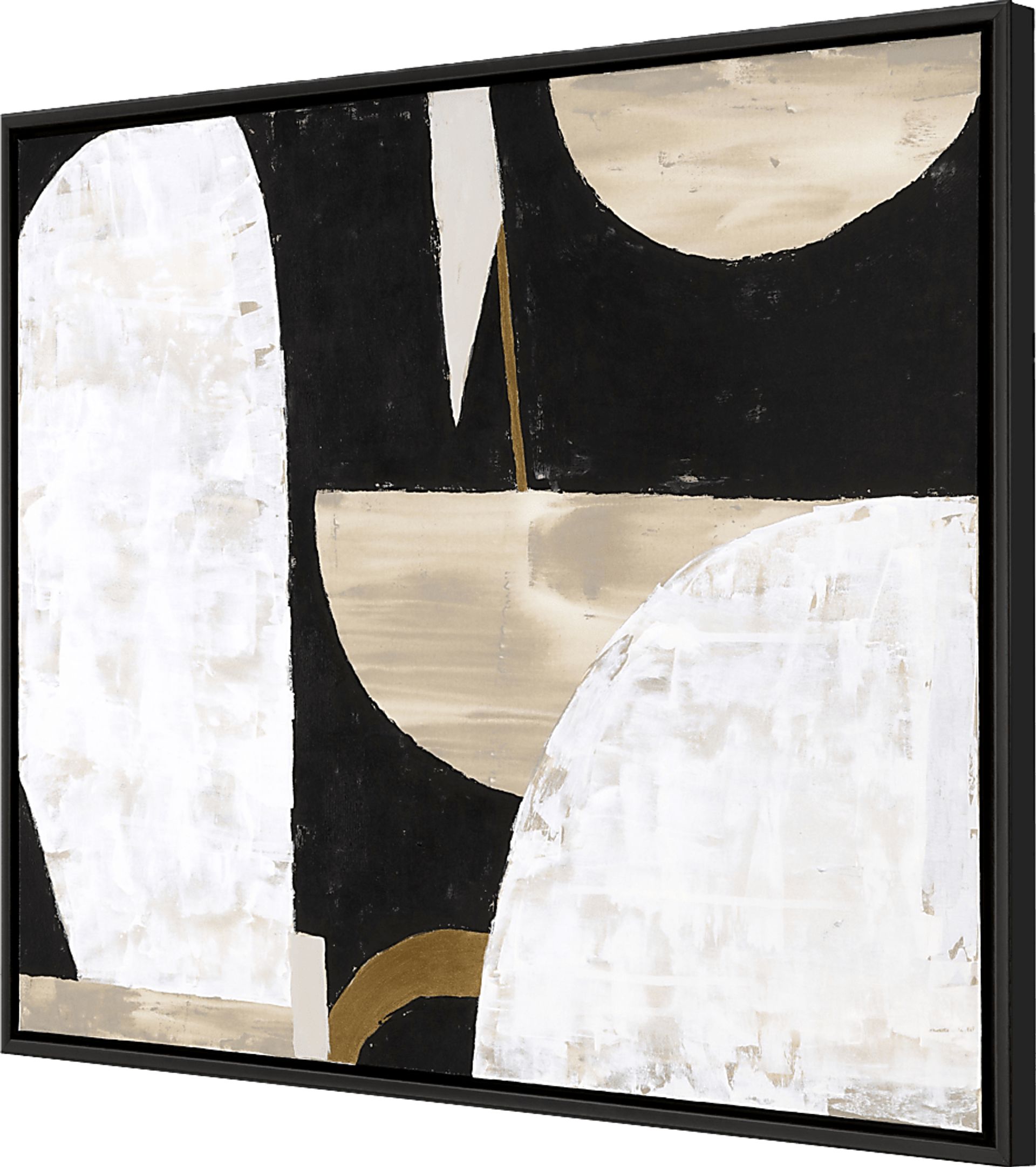 Naturals Feels Black Framed Artwork - Image 3
