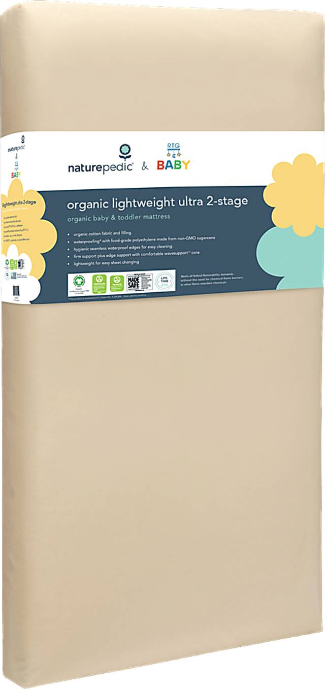 Naturepedic Lightweight 2-Stage Crib Mattress - Thumbnail - Image 3