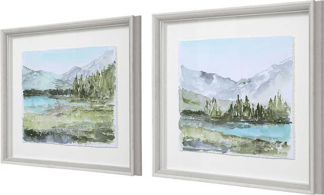 Nature's Scenery Green Set of 2 Artwork - Thumbnail - Image 2