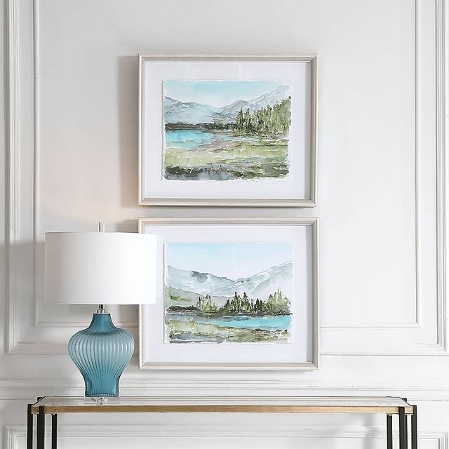 Nature's Scenery Green Set of 2 Artwork - Thumbnail - Image 4