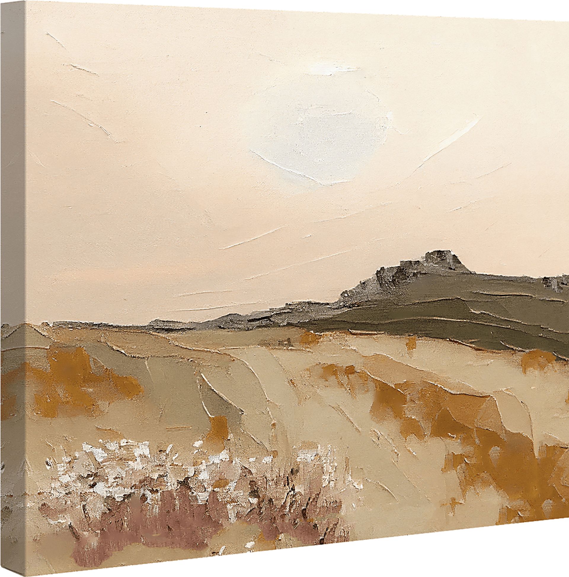 Natures Sunrise Beige Artwork - Image 3